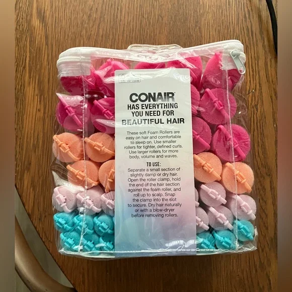 Conair Soft Curls Foam Rollers 48 Ct NWT - Picture 3 of 6